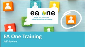 Video Thumbnail: "EA One self-service webinar"
